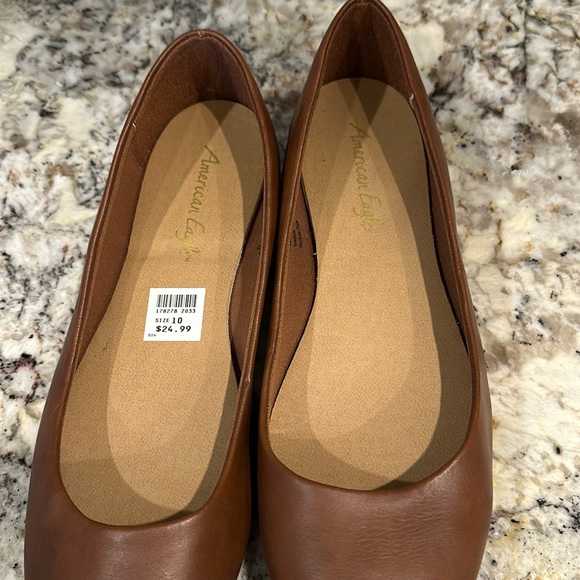 American Eagle By Payless Shoes - American Eagle brown flat